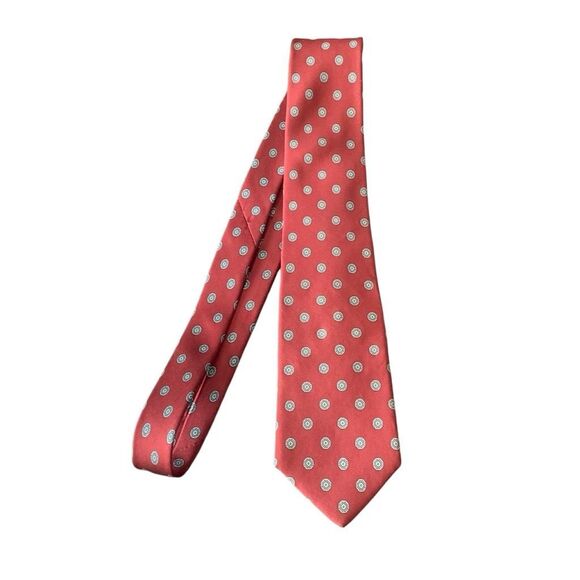 Pre Owned Men’s Jos A. Bank Clothiers Tie Neck Tie Necktie All Silk Handmade USA - Picture 1 of 5